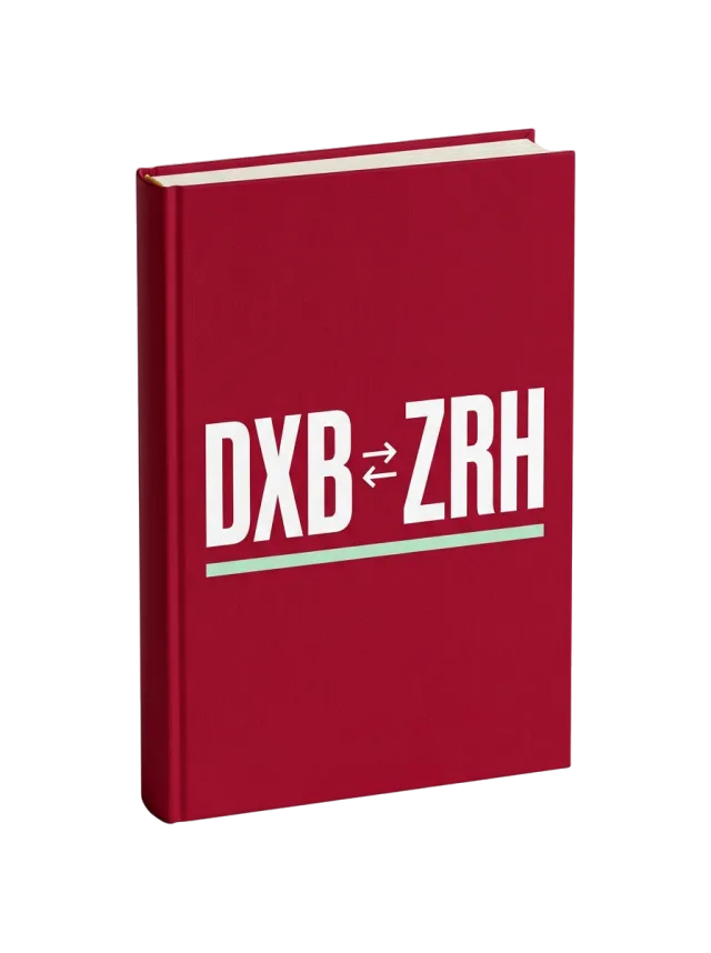 ZRH to DXB moving guide, book cover